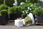 Trough Black Terrazzo