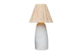 Lamp Base Terracotta Ribbed Tall
