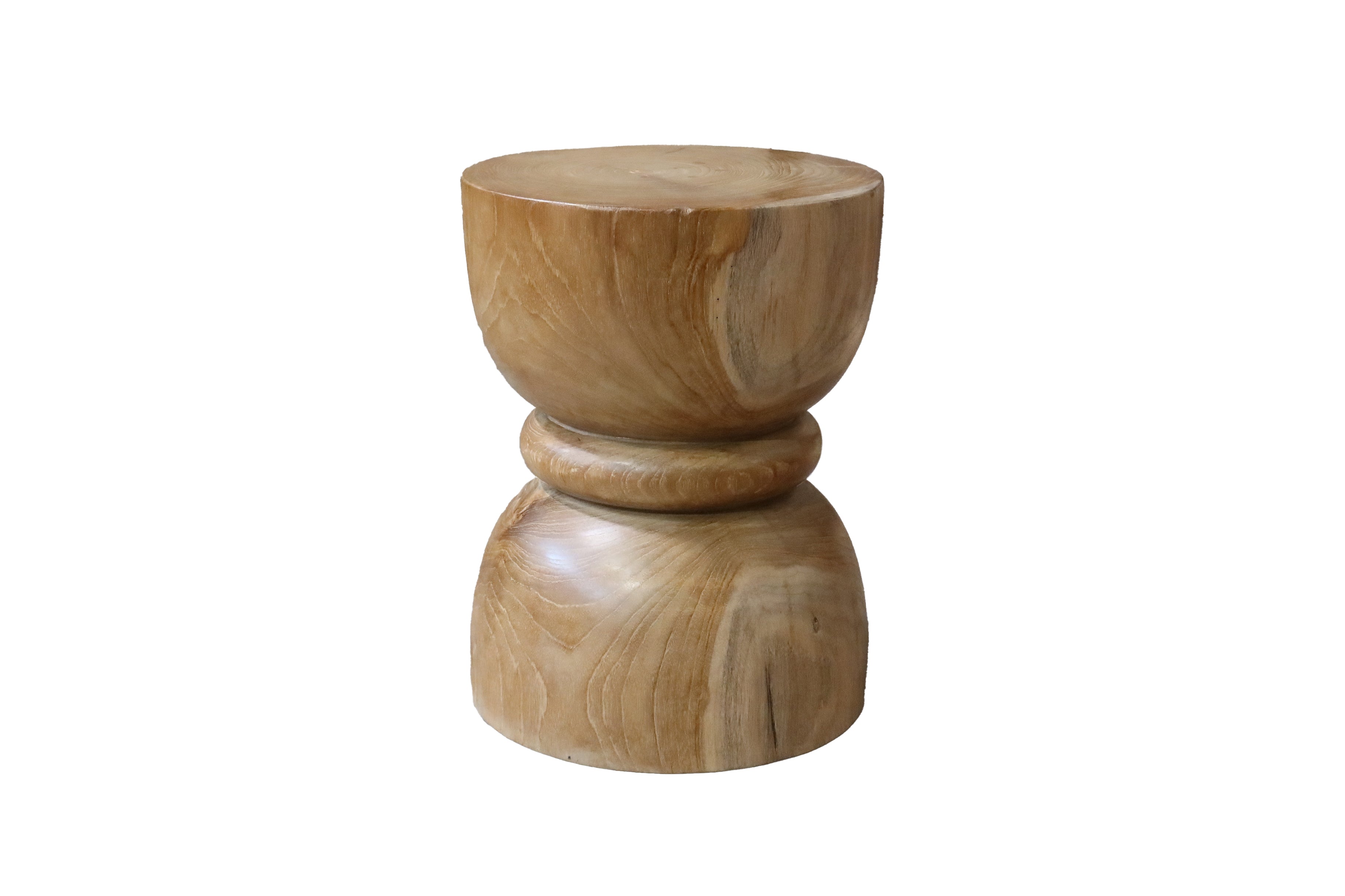 Funky Stump Honey Wood Hourglass WITH Band