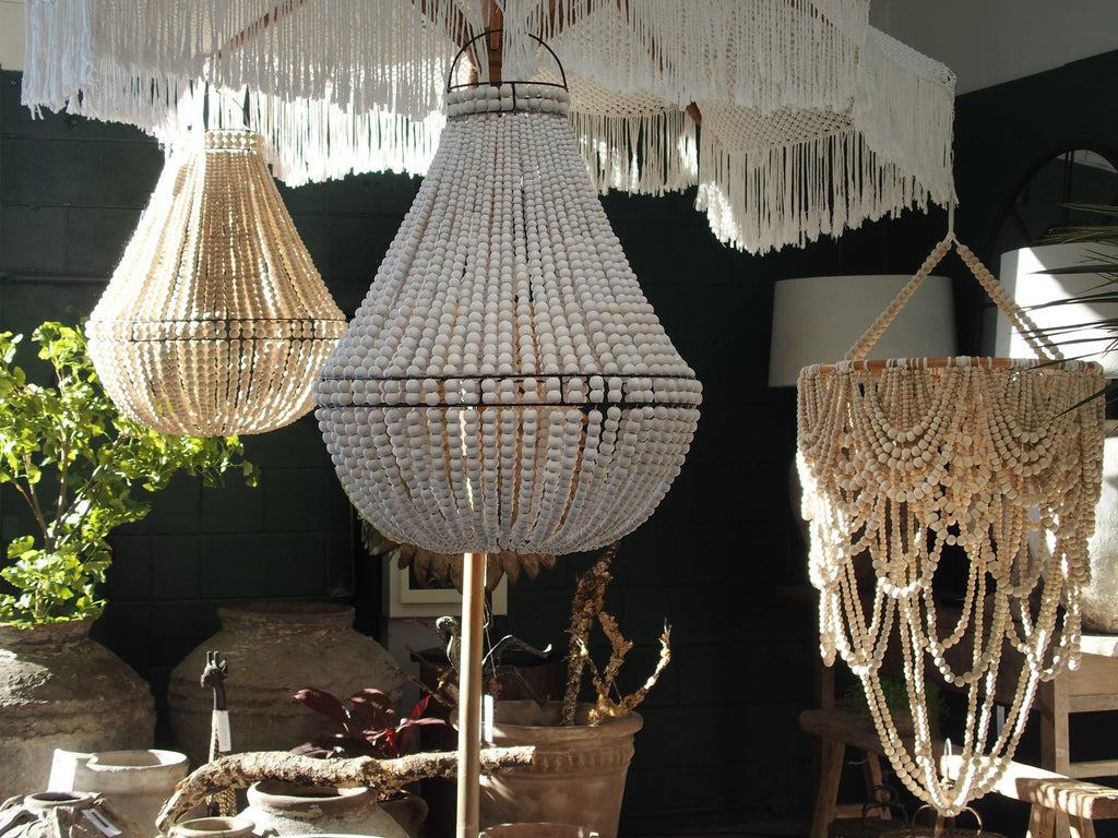 Lamp Shell Hanging White