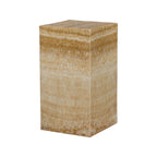 Onyx Hollow Stool Honed Finish