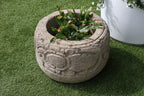 Pot Carved Greenstone Small