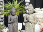 Buddha Standing Green Stone