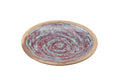 Plate Wooden Painted