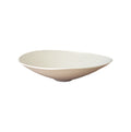 Platter Lotus Curved White