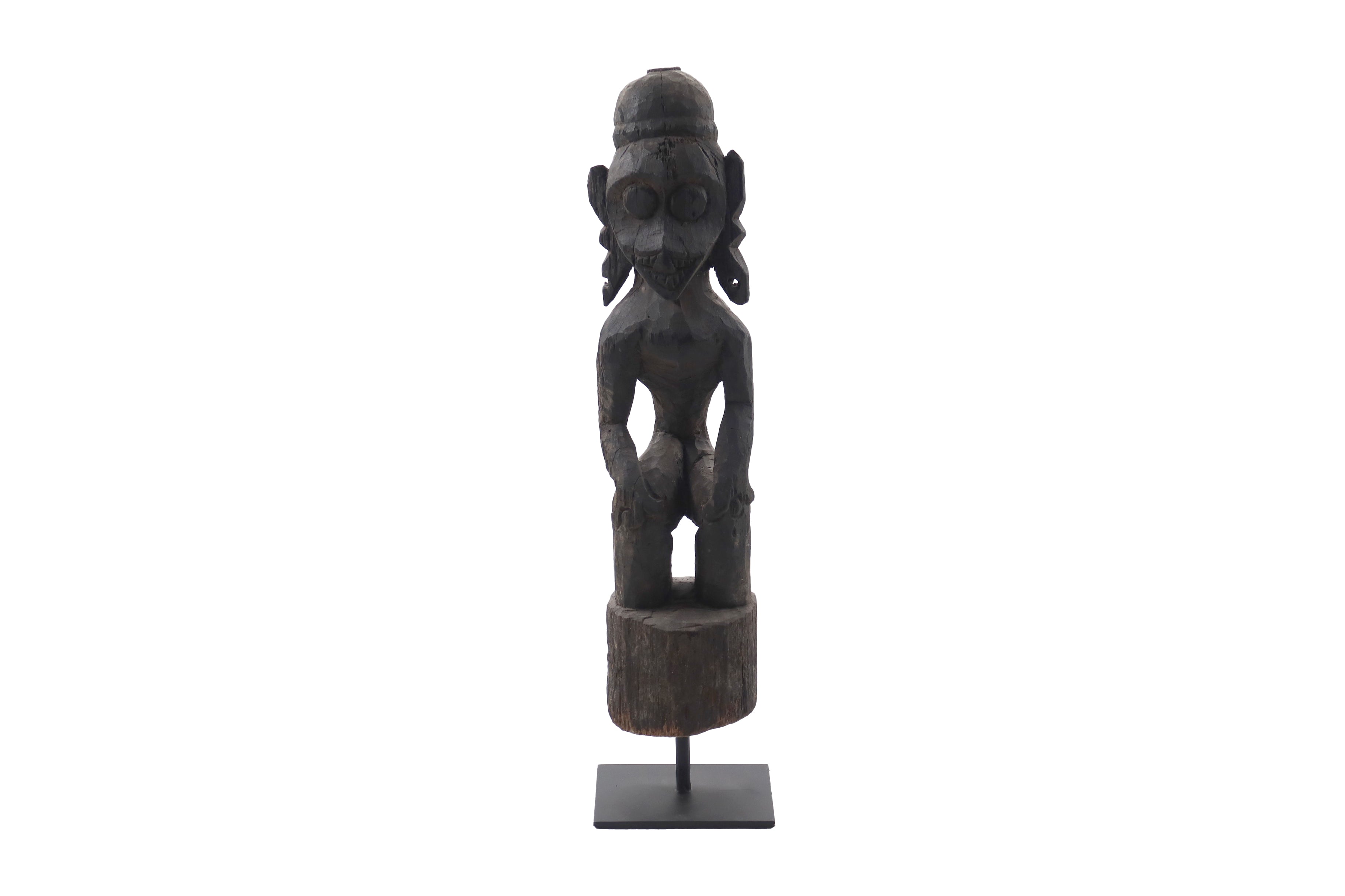 Statue Borneo Antique Wood Man/Lady