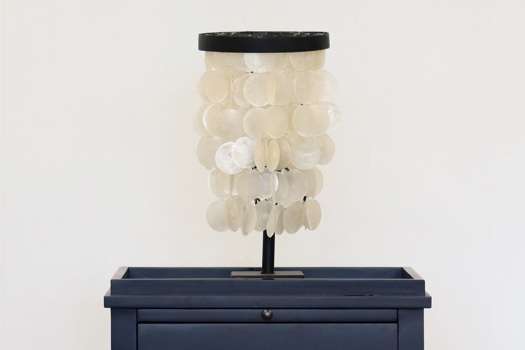 Light White Shell on Stand