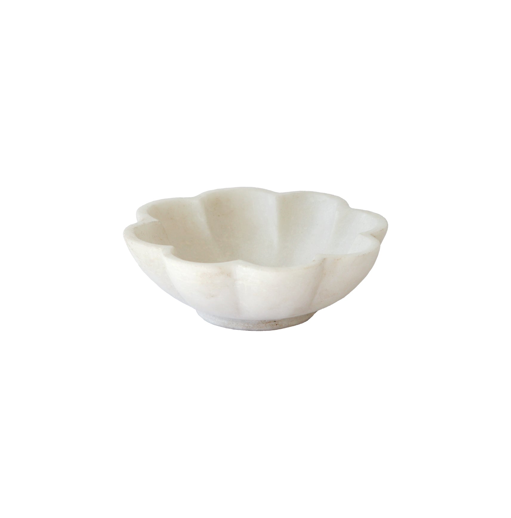 Indian Marble Flower Bowl
