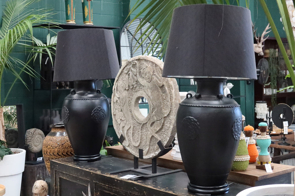 Lamp Black & Shade