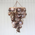Lamp Hanging Shell Mixed Colours Large