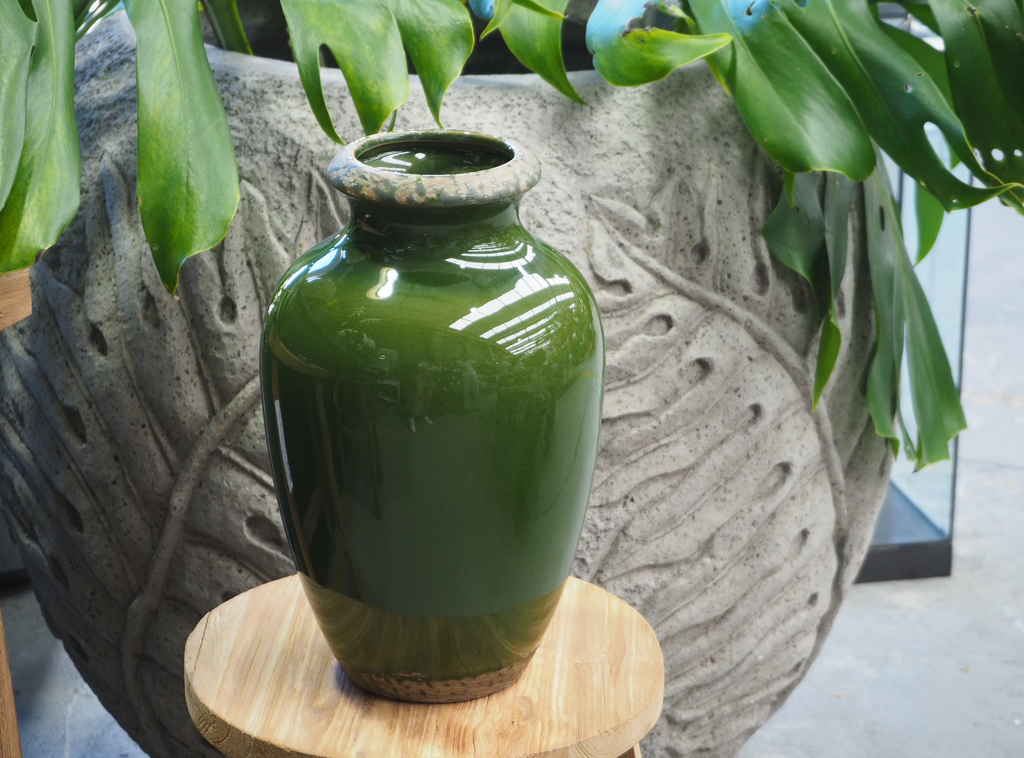 Vase Montreal Olive
