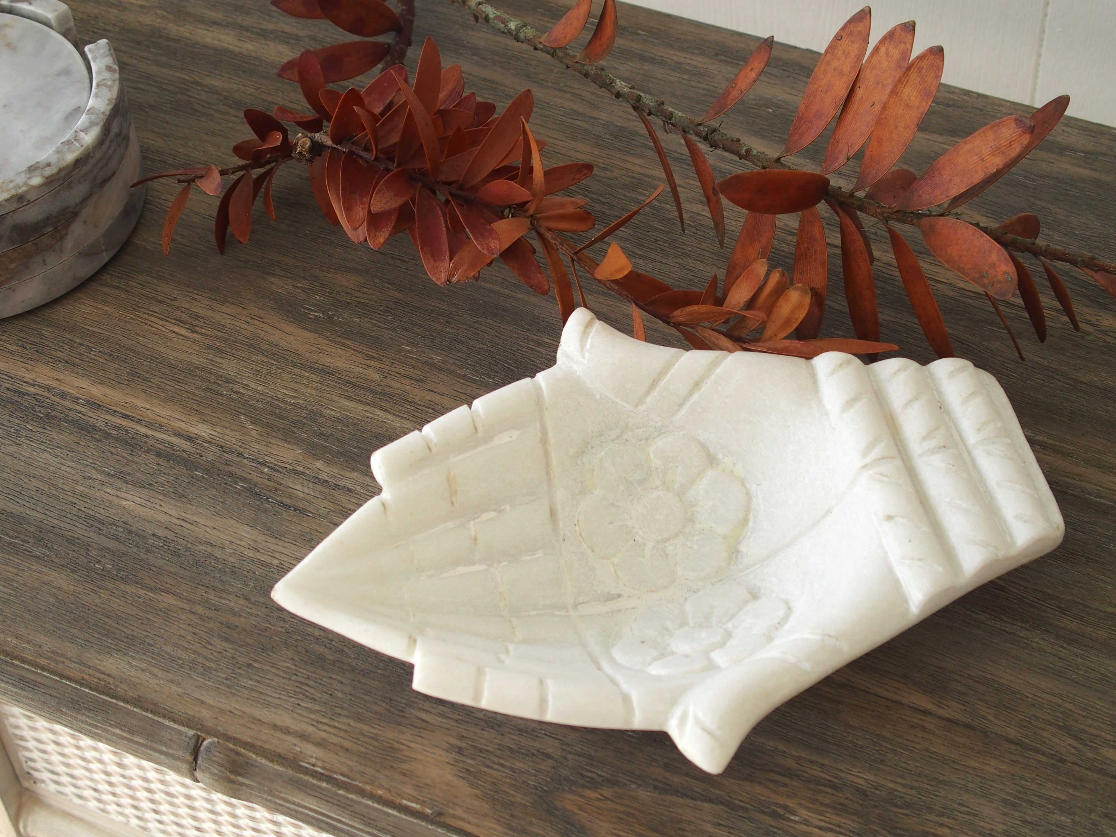 Bowl Hands Marble Offering
