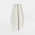 Vase Gatta 3D White Large