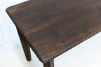 Console Wooden with Carved Legs