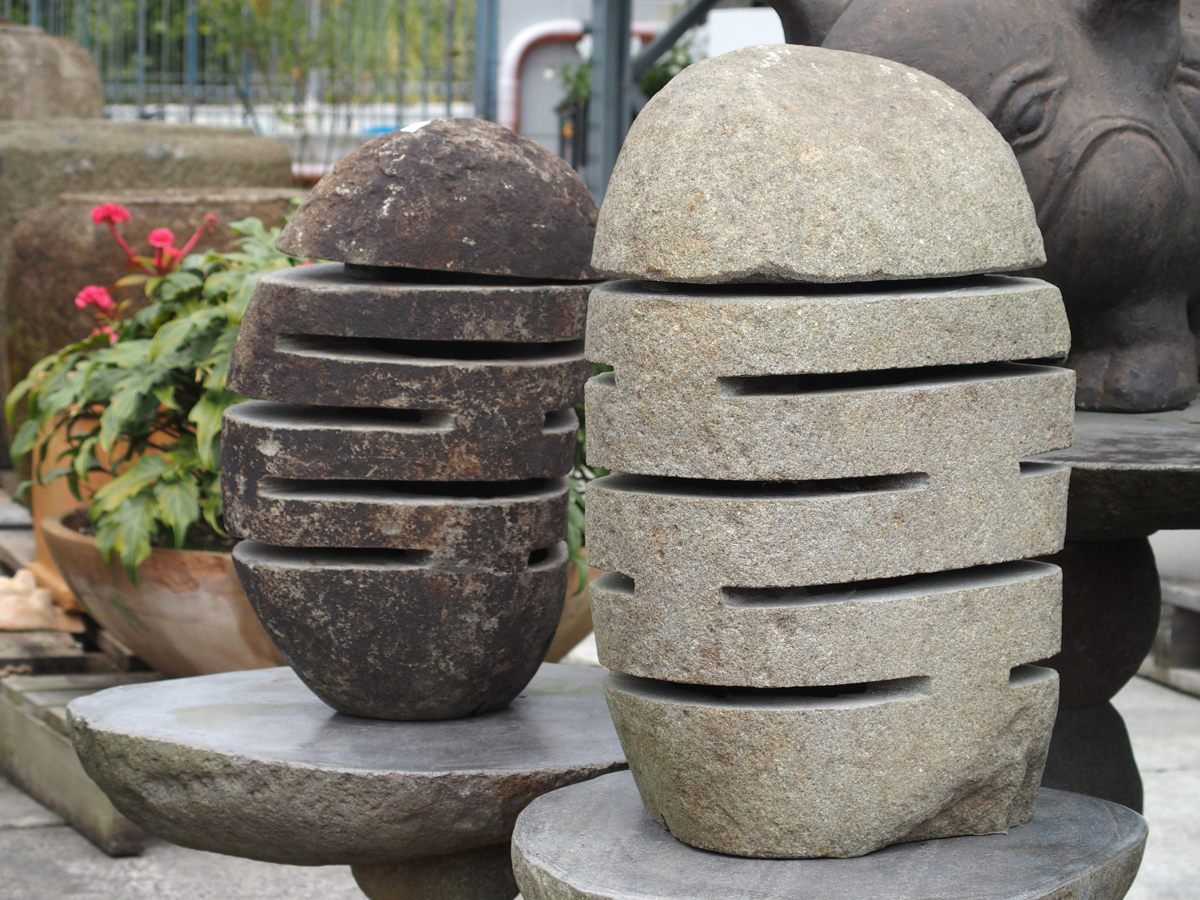 Stone Lamp Exterior