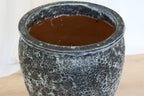 Atlantis Glaze Pot Blue/Black