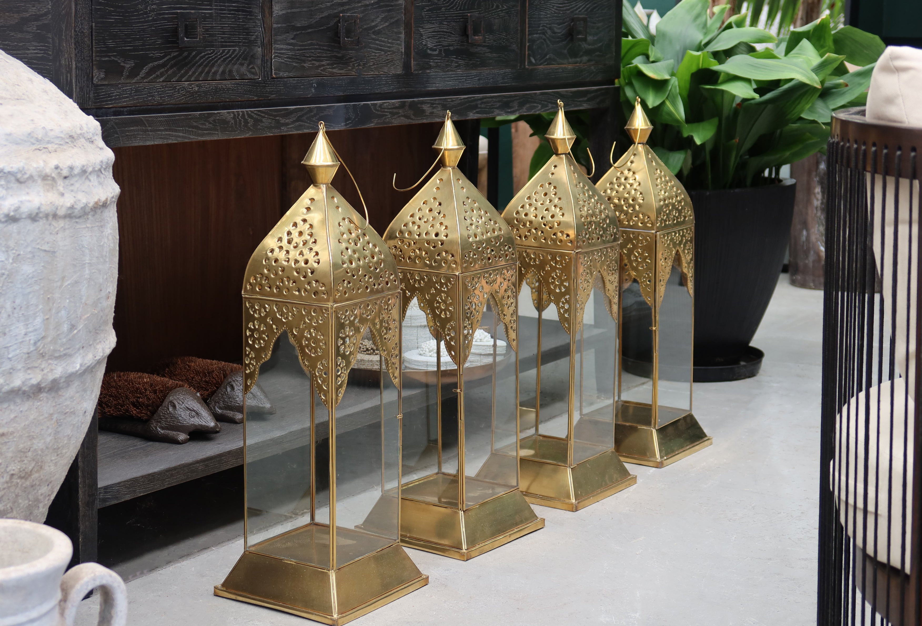 Lantern Gold Brass