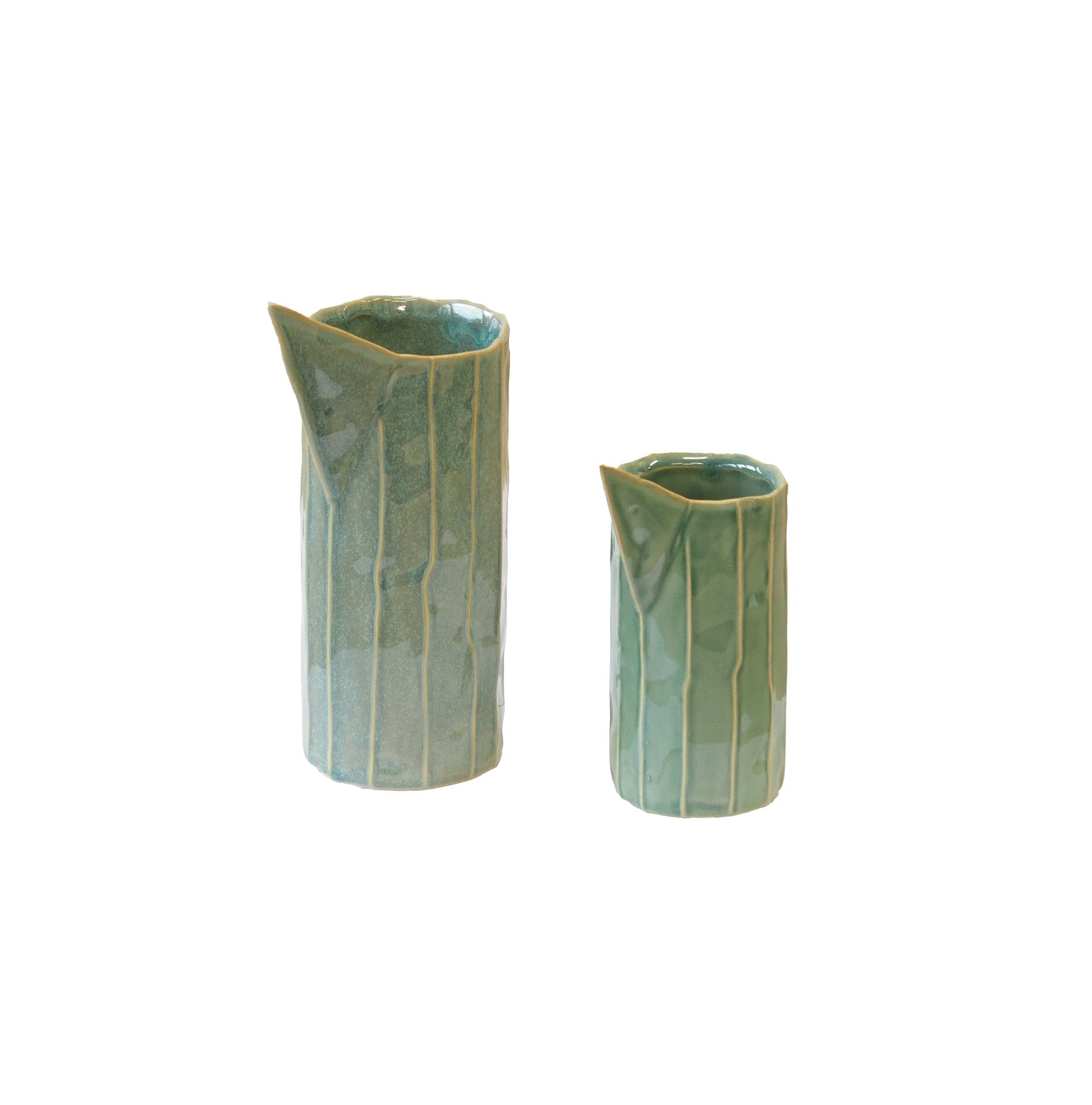 Vase Marimo Green