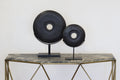 Ring Black Stone on Stand
