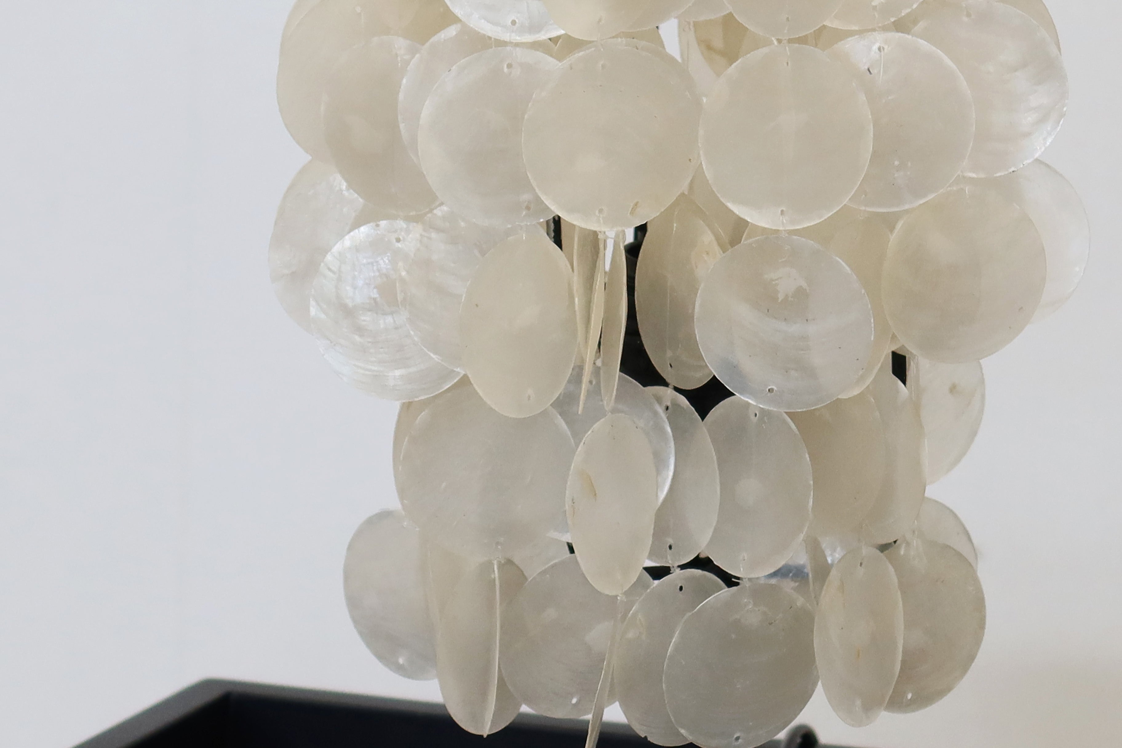 Light White Shell on Stand