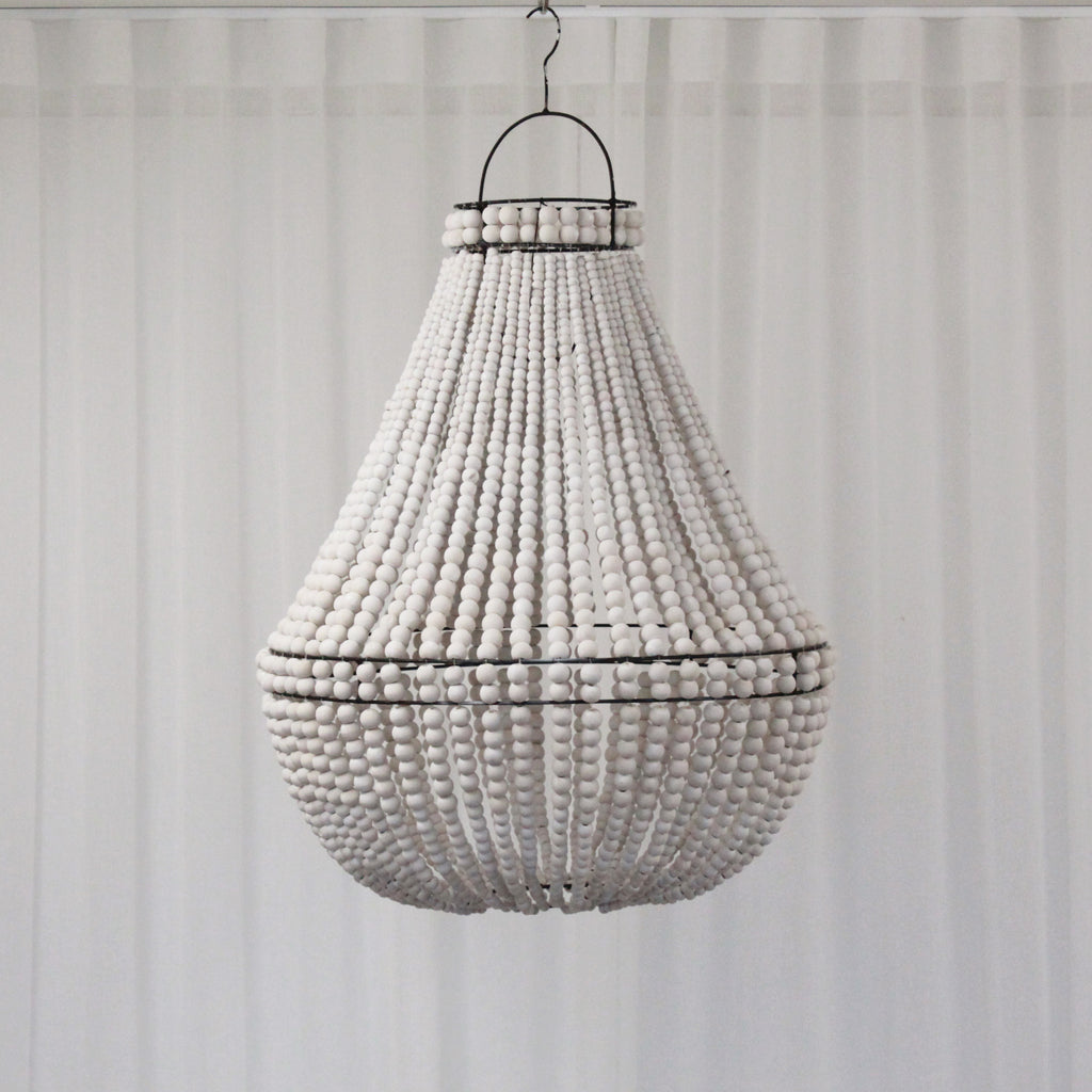 Lamp Shell Hanging White