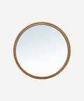 Mirror Round Beaded