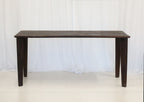 Console Wooden with Carved Legs