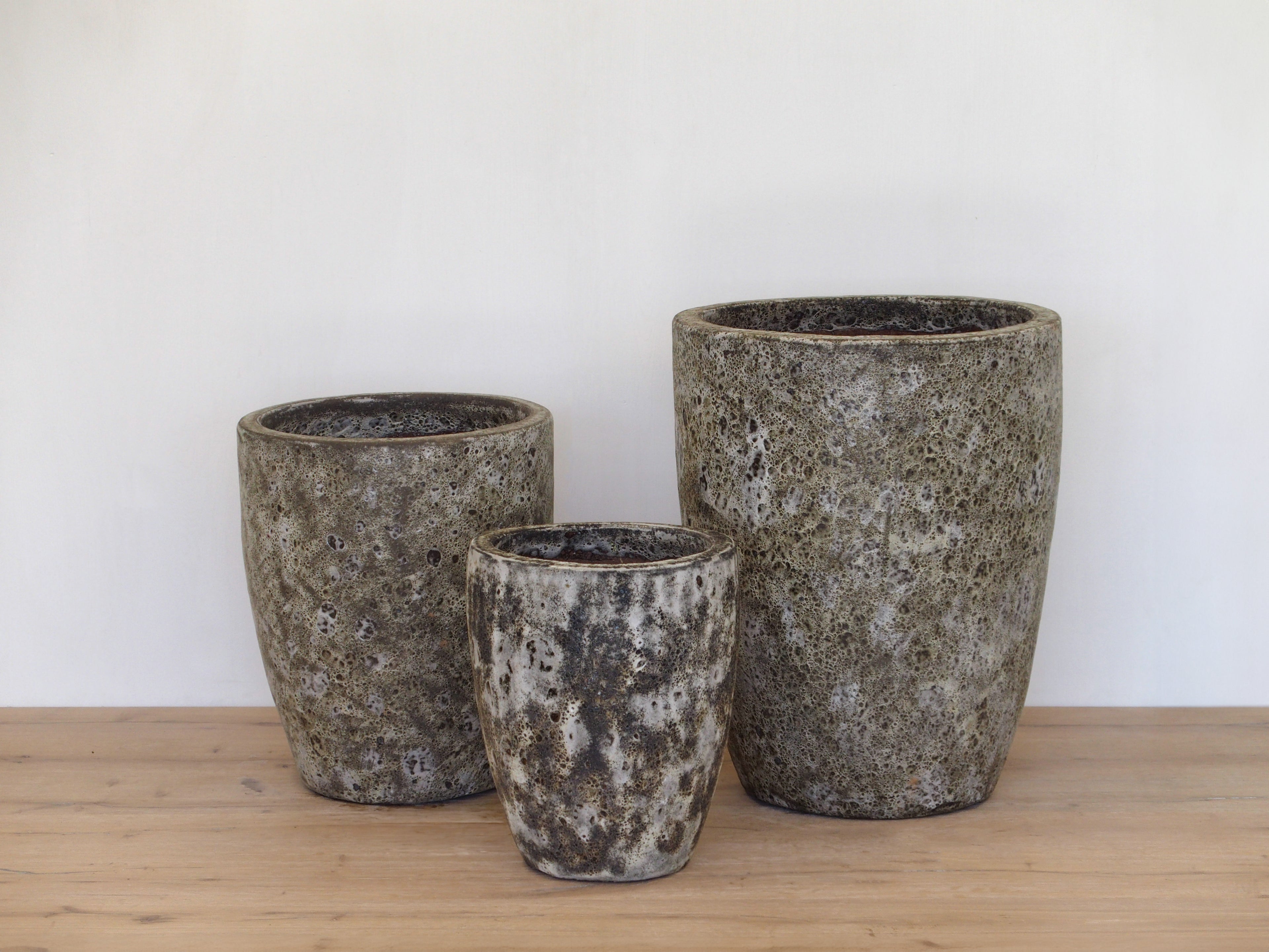 Atlantis Glaze Pot Grey