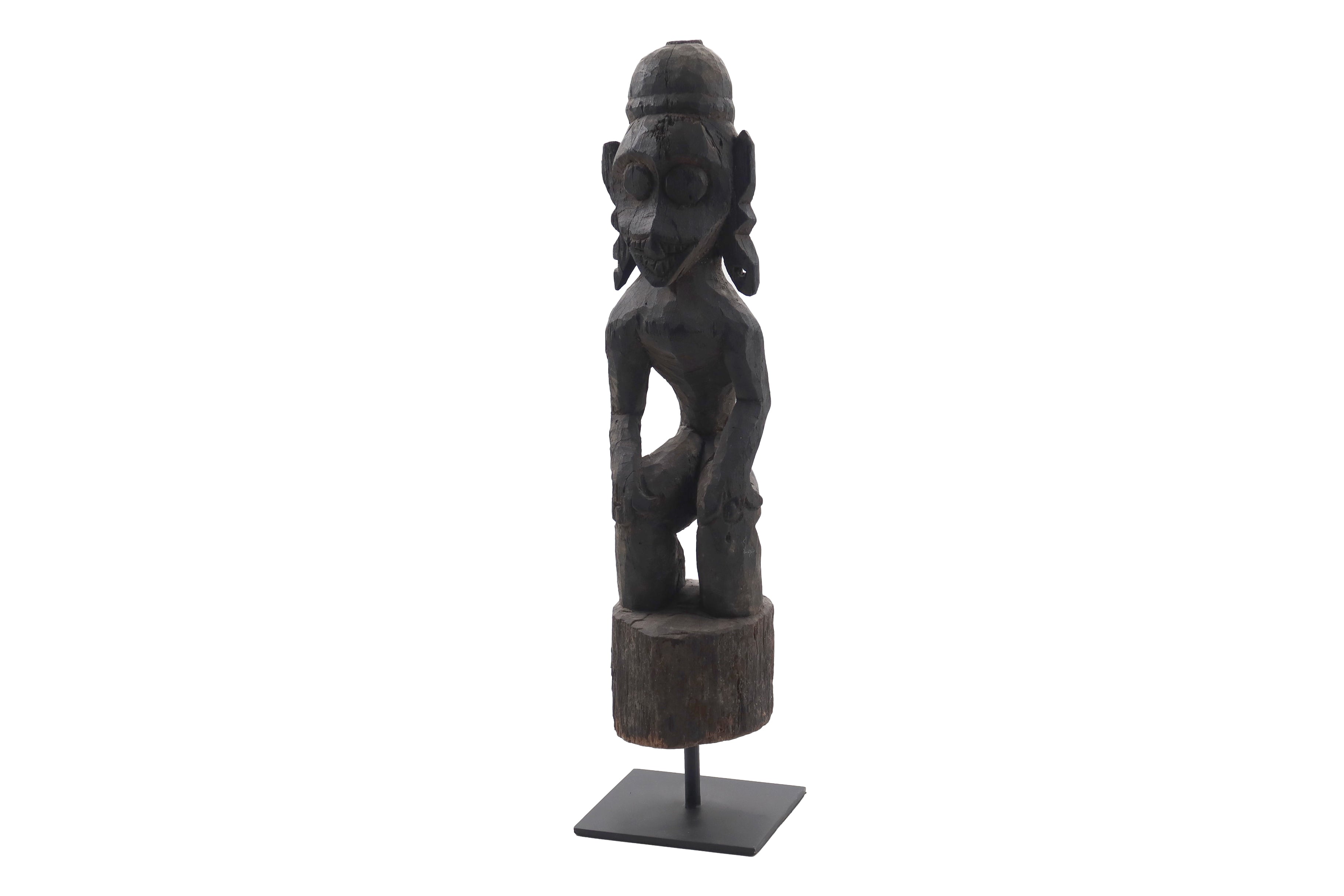 Statue Borneo Antique Wood Man/Lady