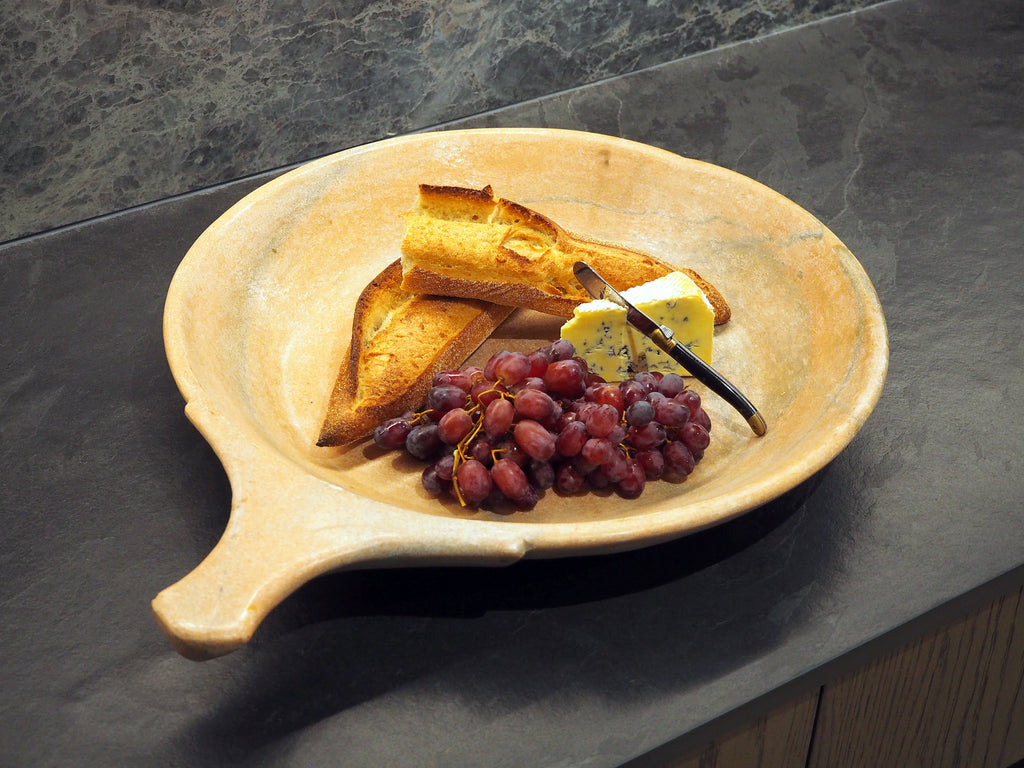 Plate Vintage Indian Marble