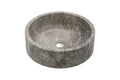 Tundra Limestone Honed Round Basin