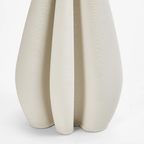 Vase Gatta 3D White Large