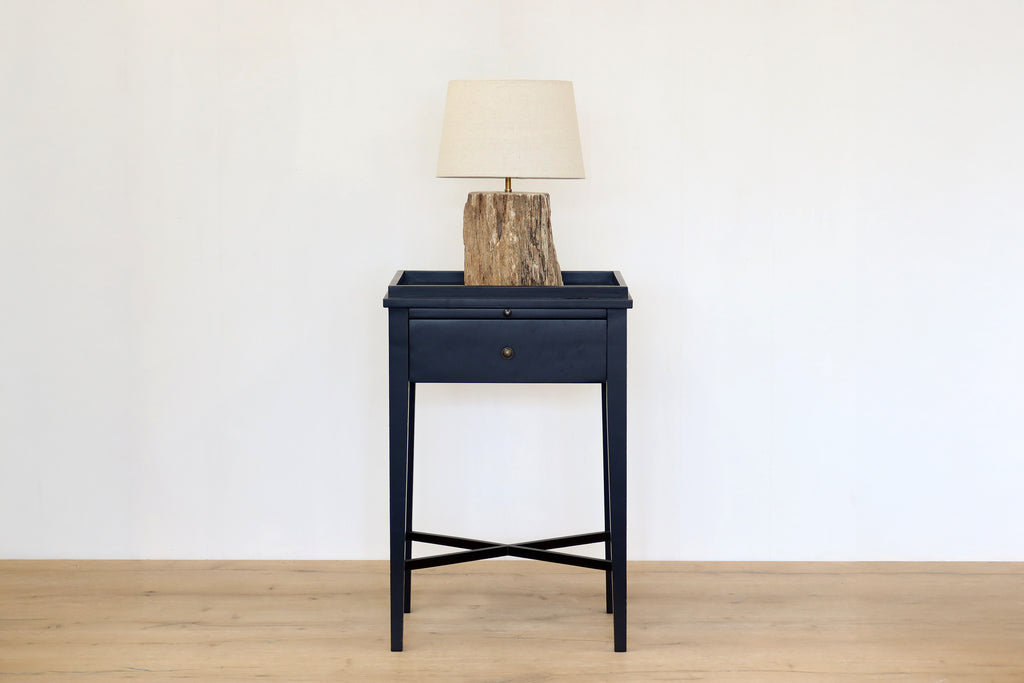 Petrified Wood Lamp Base & Shade