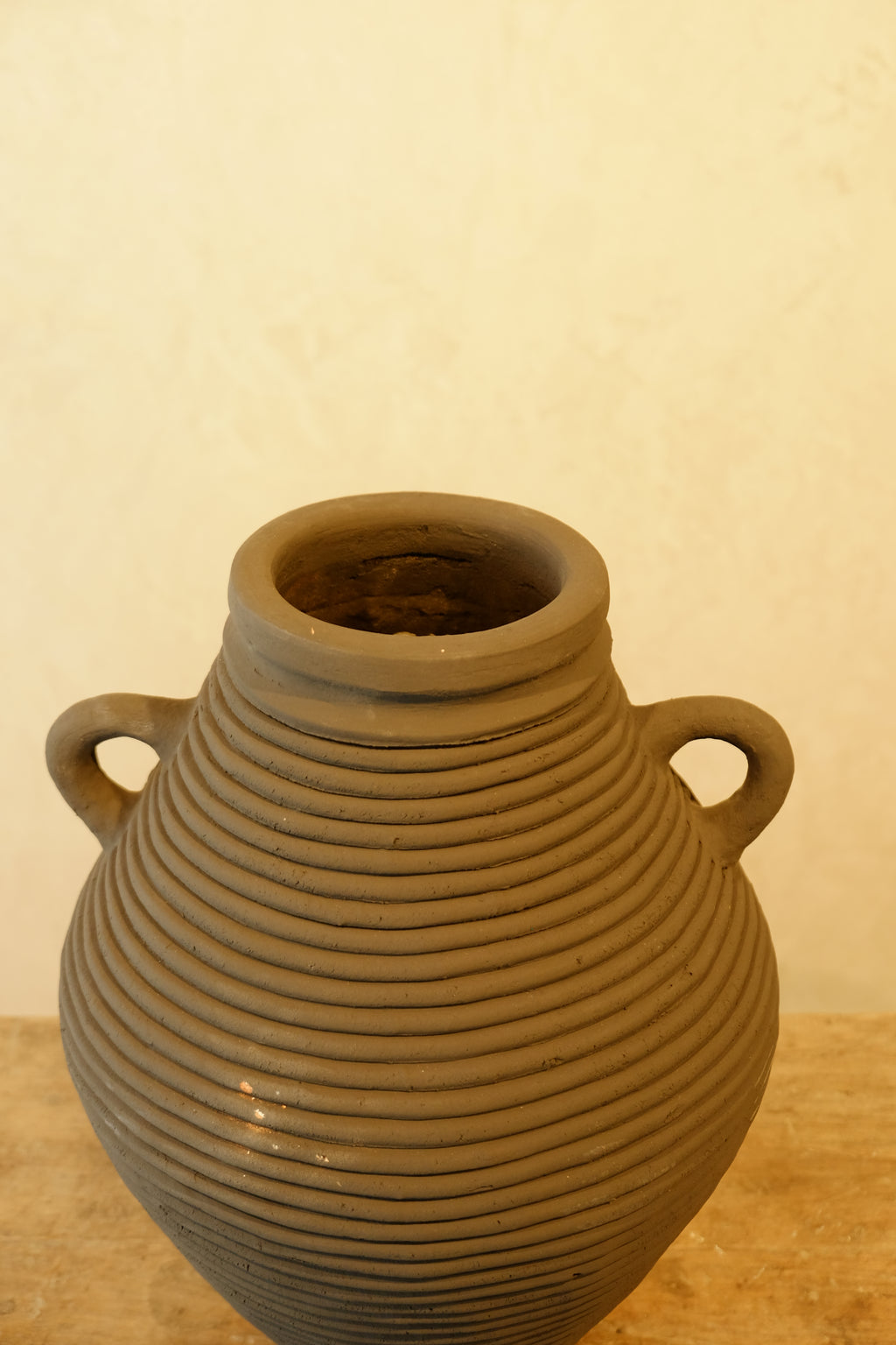 Pot Ribbed Black