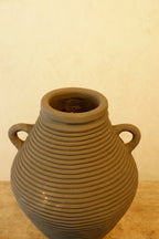 Pot Ribbed Black