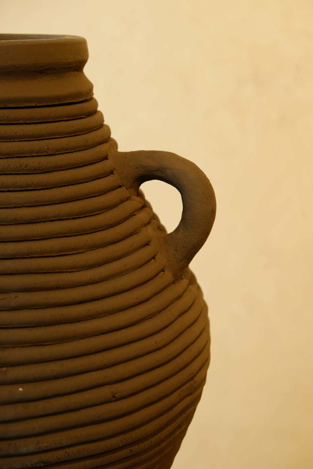 Pot Ribbed Black
