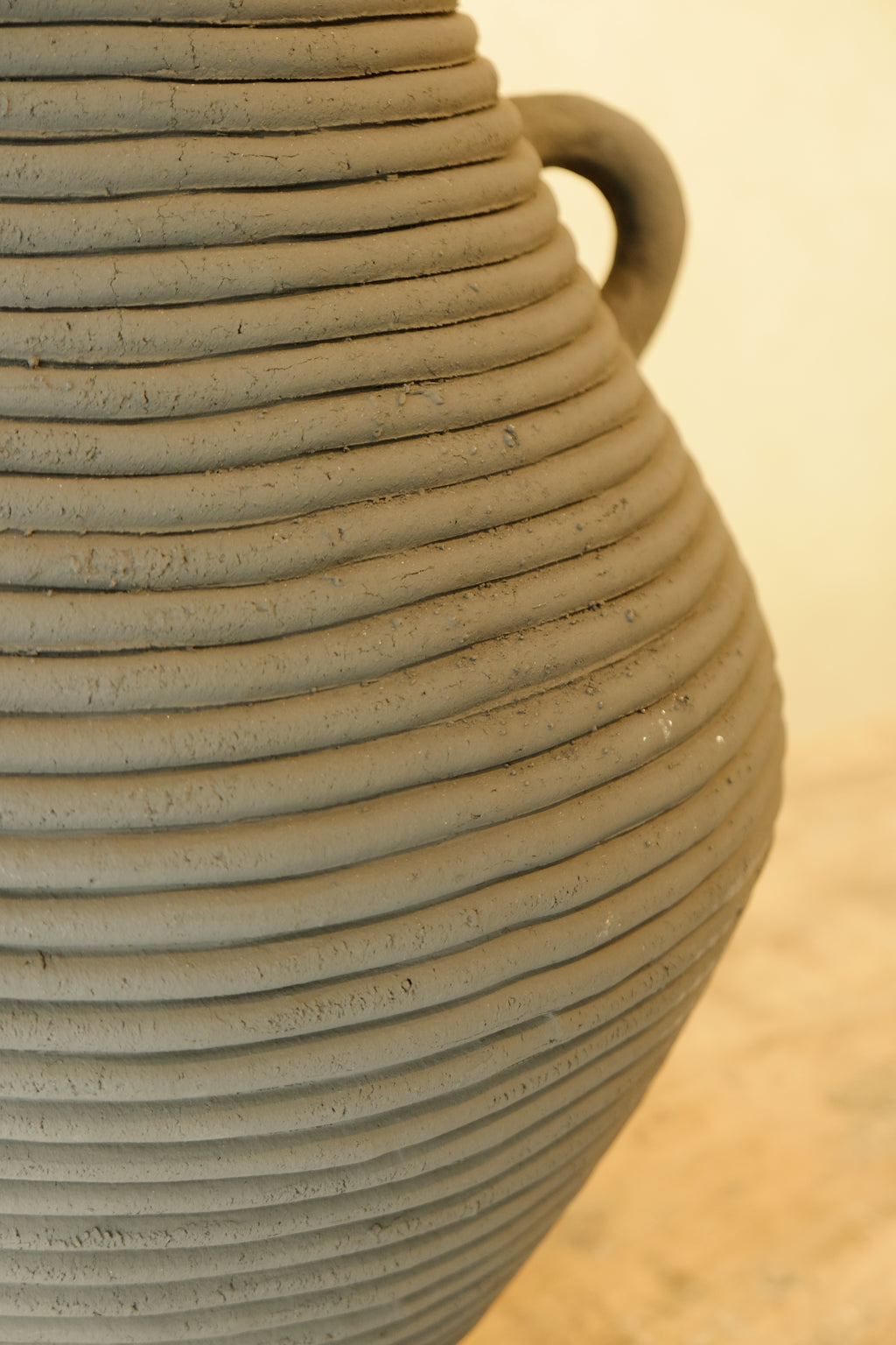 Pot Ribbed Black