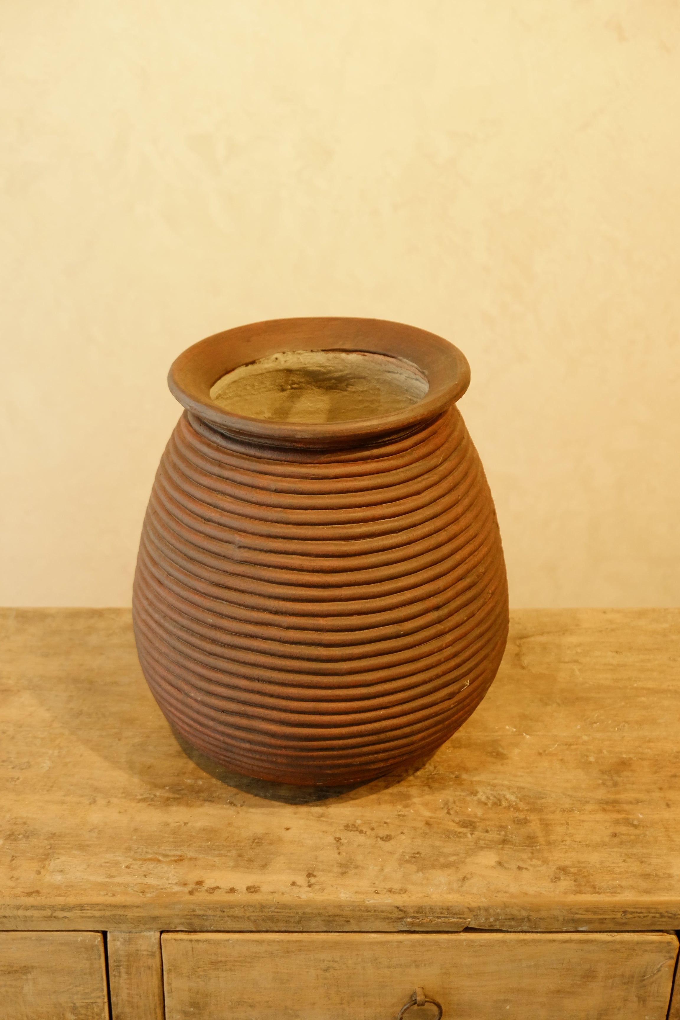 Pot Earthen 300mm Brown