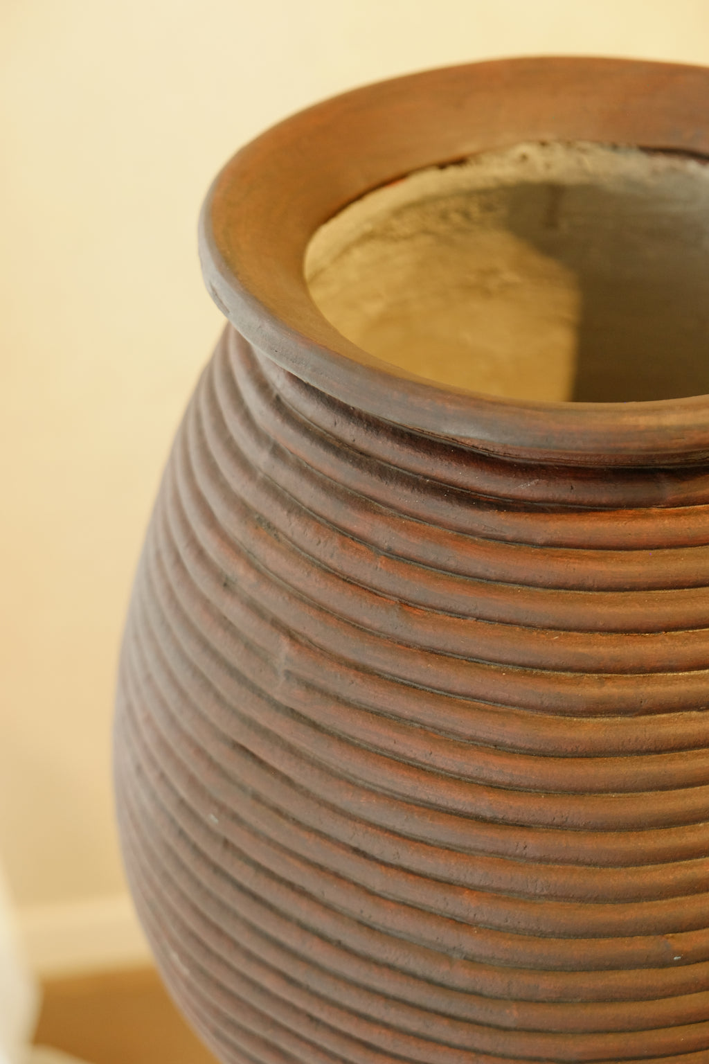 Pot Earthen 300mm Brown