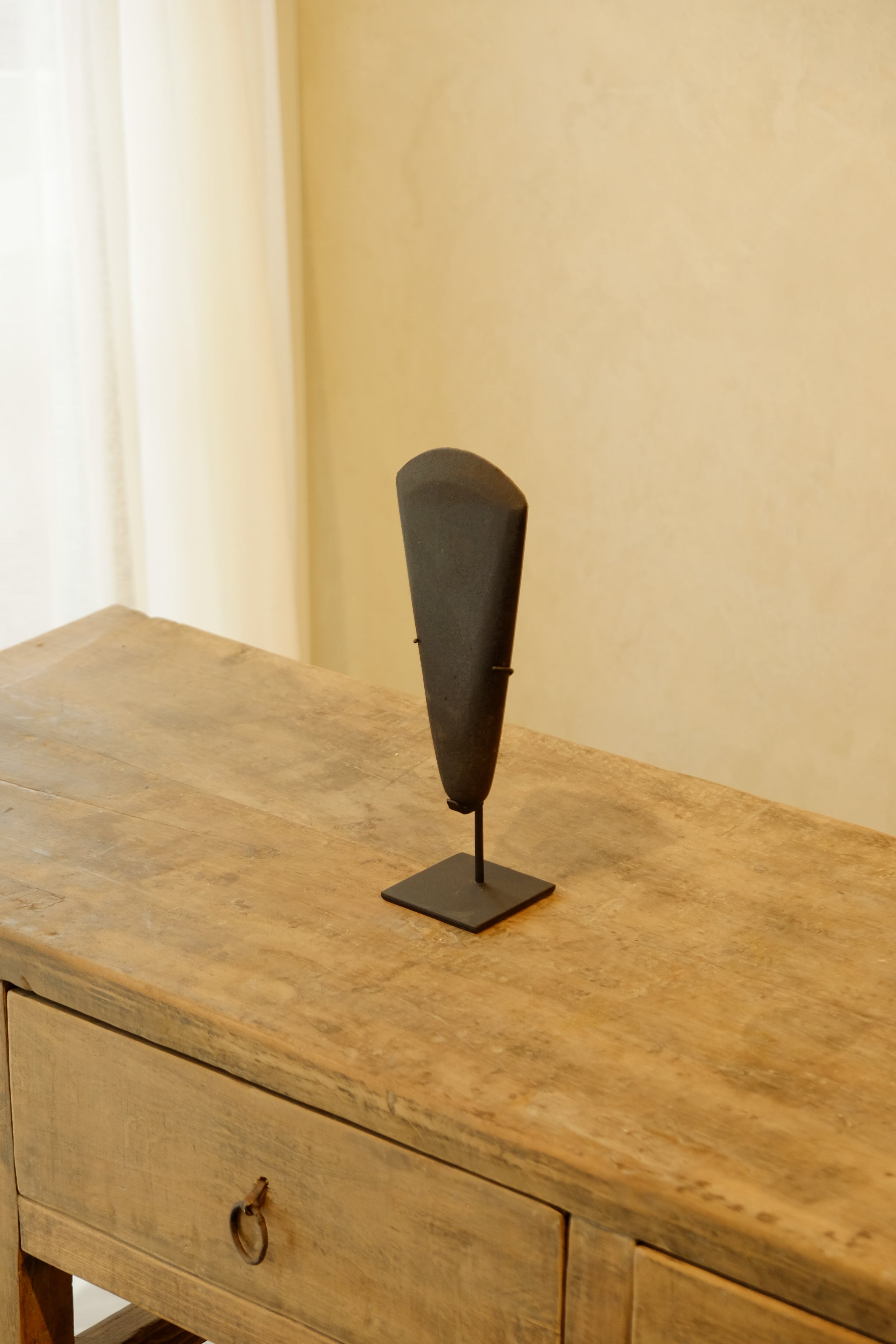 Axe Stone on Stand Small 150mm