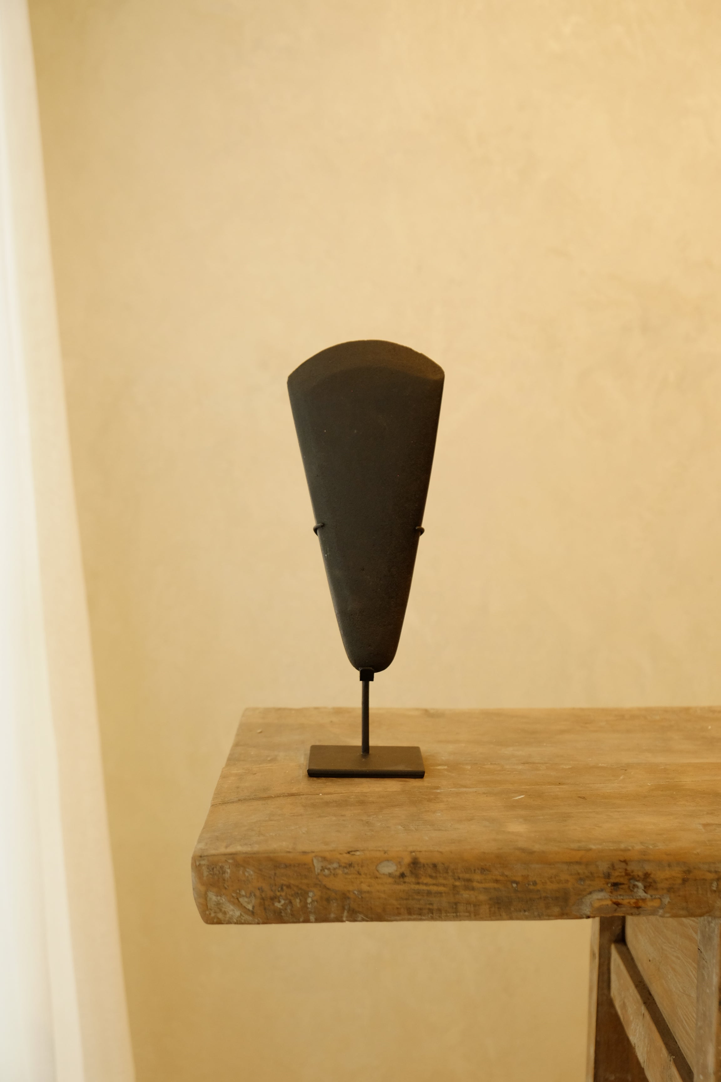 Axe Stone on Stand Small 150mm