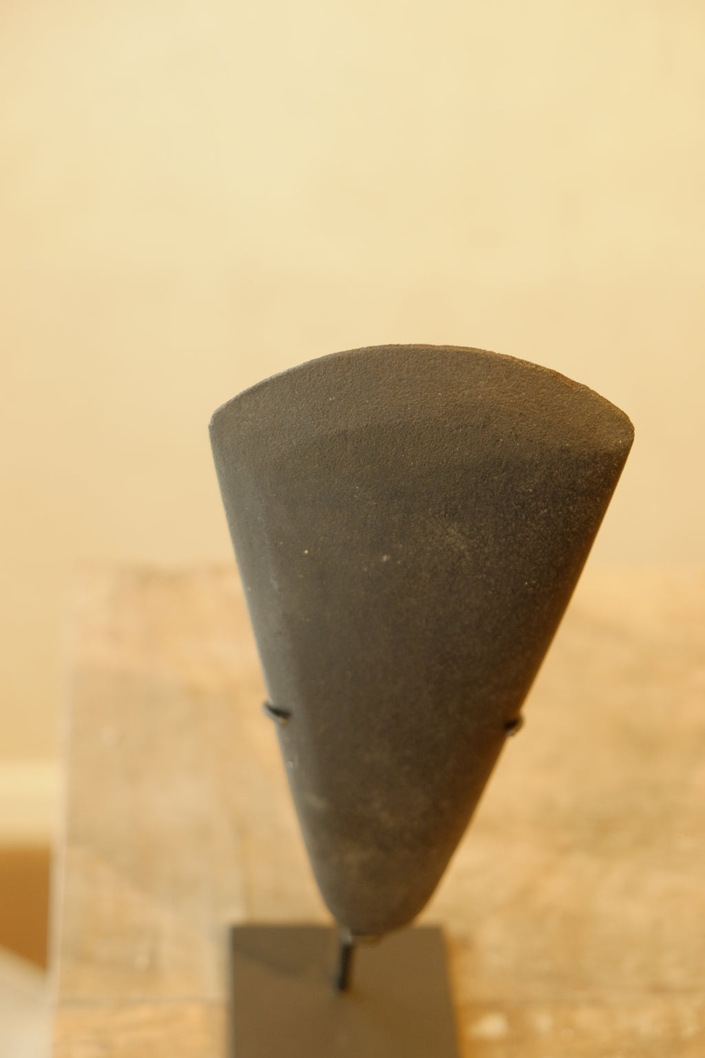 Axe Stone on Stand Small 150mm