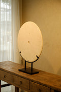 Ring Stone White 600mm on Stand