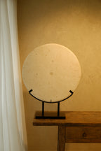 Ring Stone White 600mm on Stand