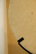 Ring Stone White 600mm on Stand