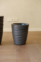 Round Ruffle Pot