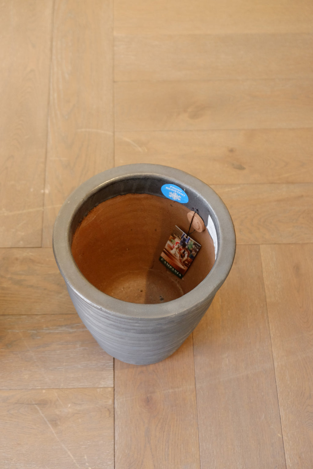 Round Ruffle Pot