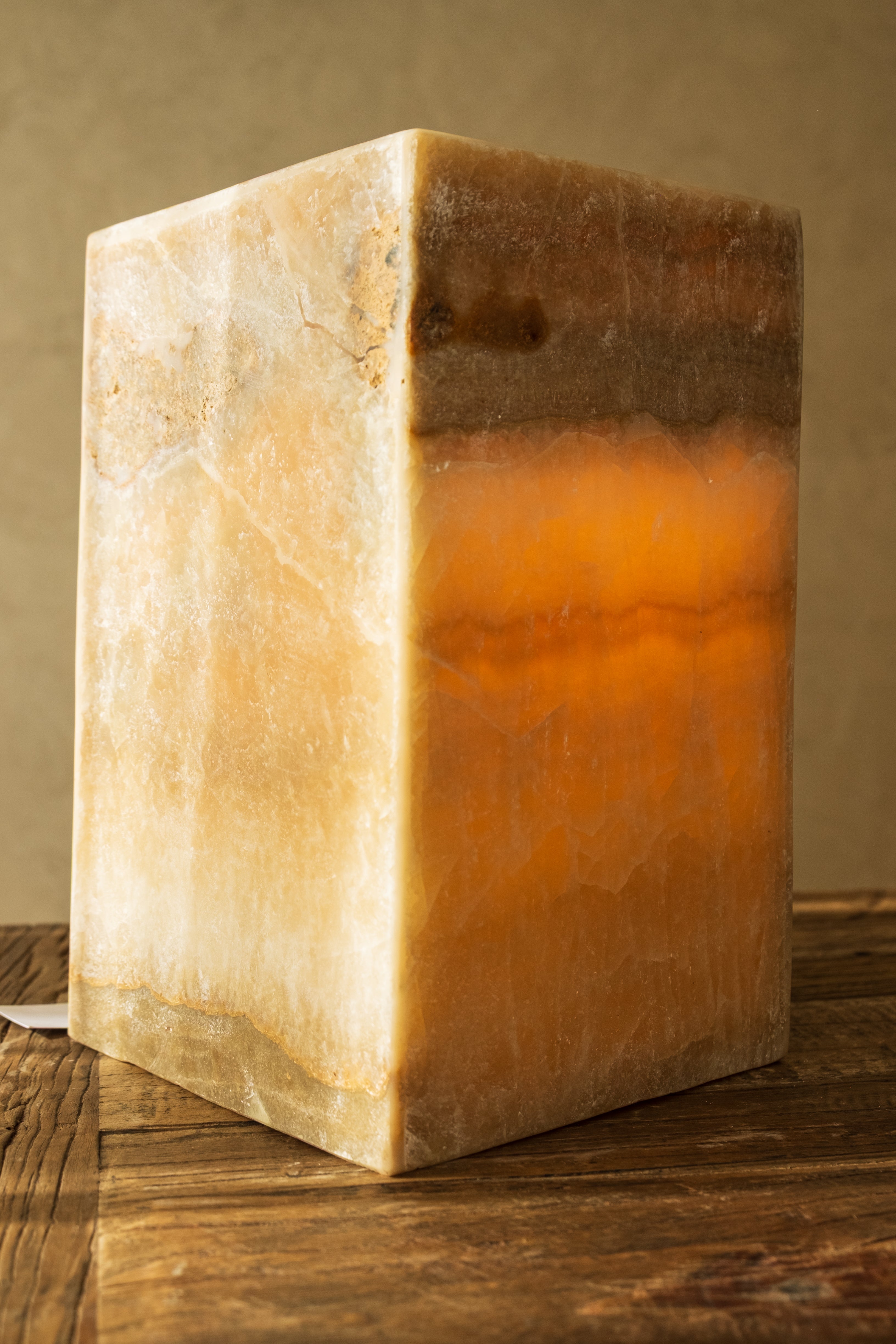 Onyx Square Lamp
