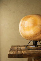 Onyx Round Egg Lamp – 280 mm