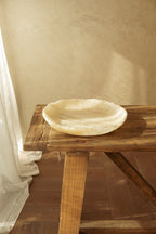 White Onyx Plate – 300 mm